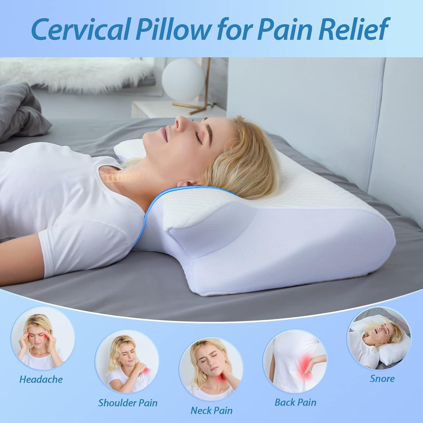 Almohada Cervical Viscoelástica
